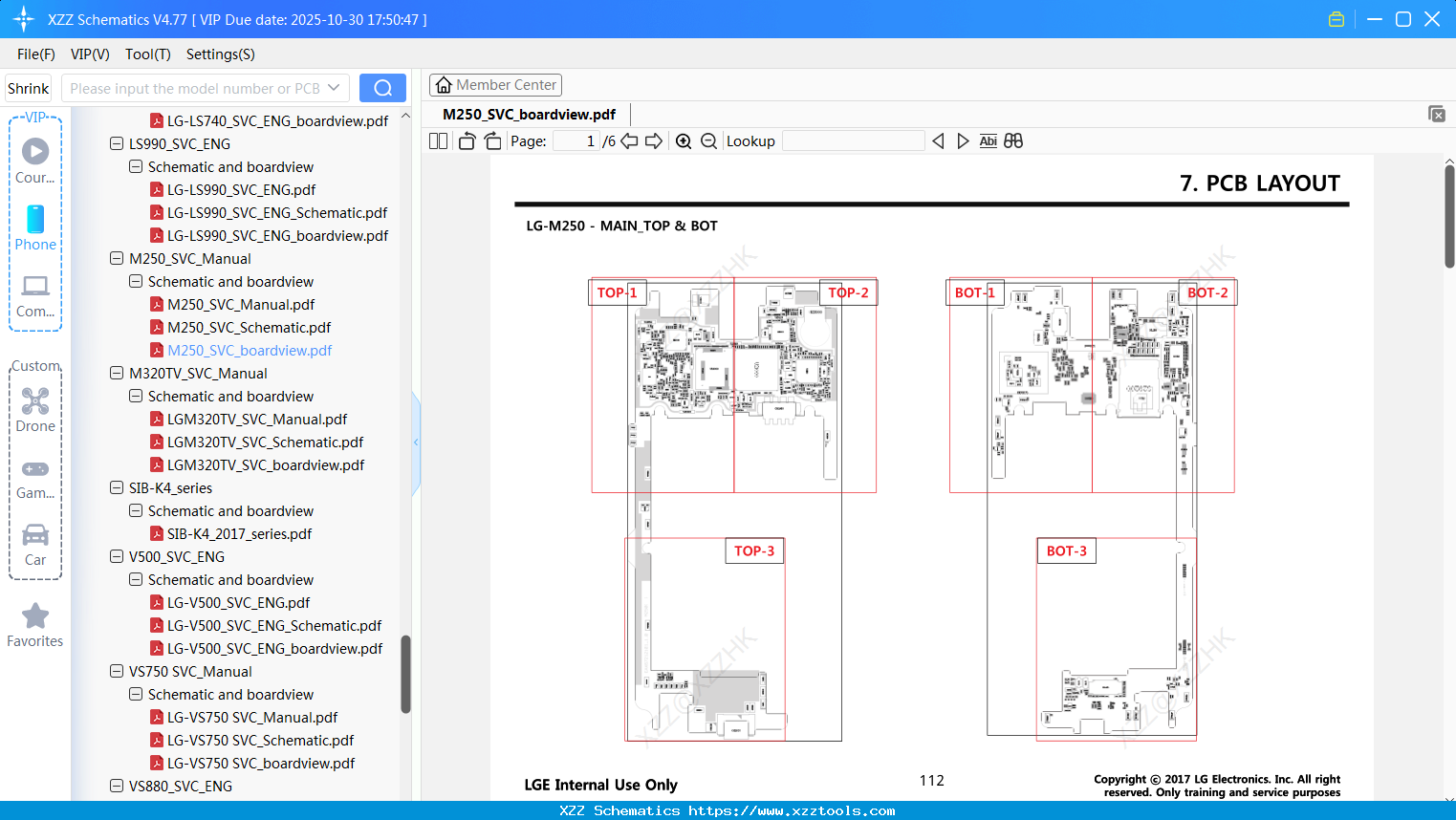 LG M250_SVC_boardview